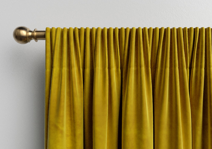 Ultra Luxe Velvet, Old Gold - Made to Measure Curtains - Image 9